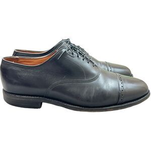 Allen Edmonds Byron Cap-Toe Oxford Dress Shoes Mens Size 10 EEE Black Leather